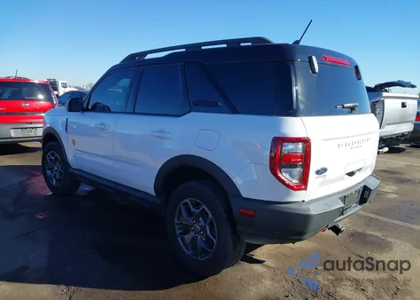 2023 Ford Bronco Sport Badlands z USA, uszkodzony, nr VIN 3FMCR9D93PRD42340